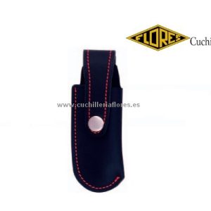 FUNDA DE CUERO NEGRO