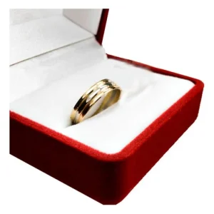 Alianza Oro 18 K Tricolor La Unidad 1,25 Grs Compromiso