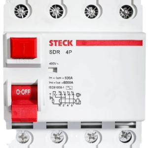 Disyuntor tetrapolar 4 x 40  (300MA) – STECK